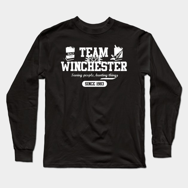 Team Winchester Long Sleeve T-Shirt by JDCUK